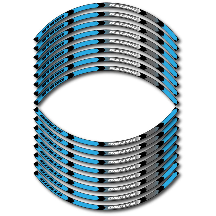 Honda St 1100 Style 12 Wheel Stripes Stickers Decals - DecalsHouse