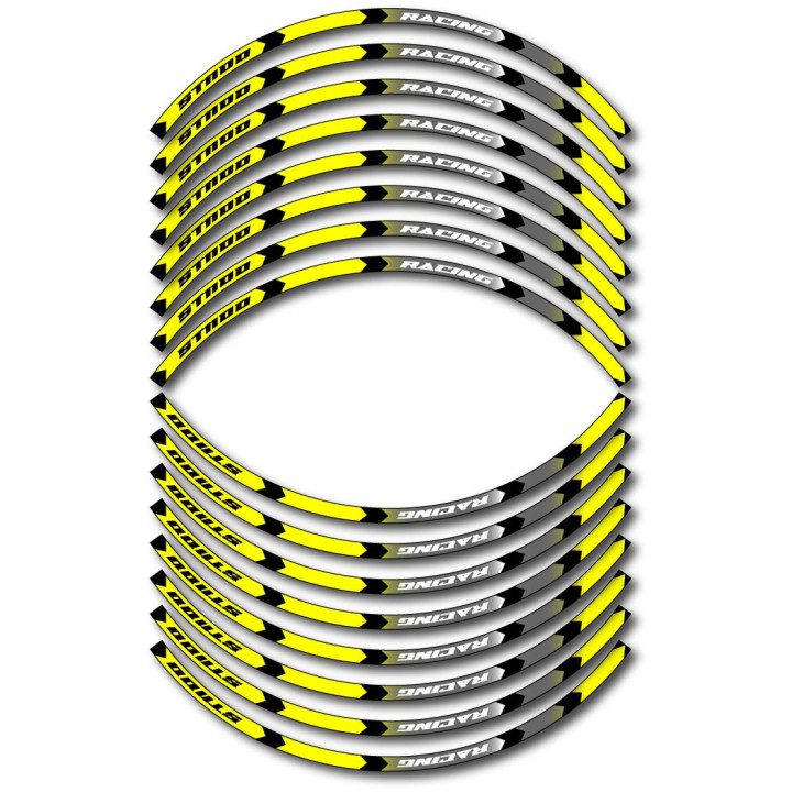 Honda St 1100 Style 13 Wheel Stripes Stickers Decals - DecalsHouse