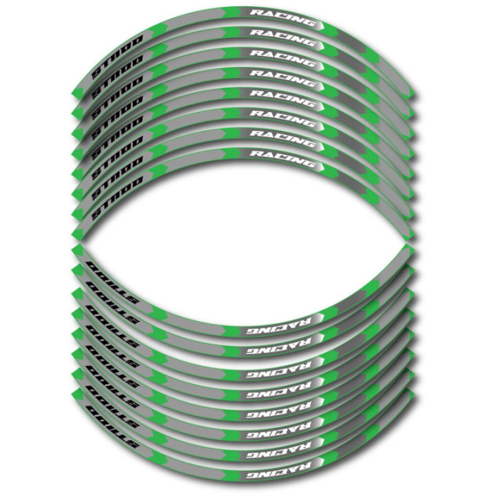 Honda St 1100 Style 9 Wheel Stripes Stickers Decals - DecalsHouse