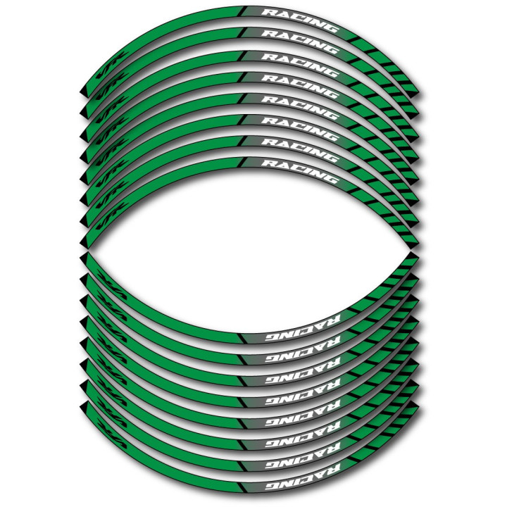 Honda Vfr 750 Style 8 Wheel Stripes Stickers Decals - DecalsHouse