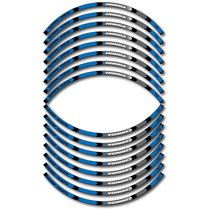 Honda Vfr 800 Vtec Wheel Stripes Stickers Decals - DecalsHouse