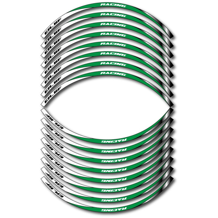 Kawasaki Er 6f Style 12 Wheel Stripes Stickers Decals - DecalsHouse