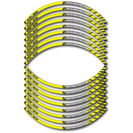 Kawasaki Er 6n Style 12 Wheel Stripes Stickers Decals - DecalsHouse