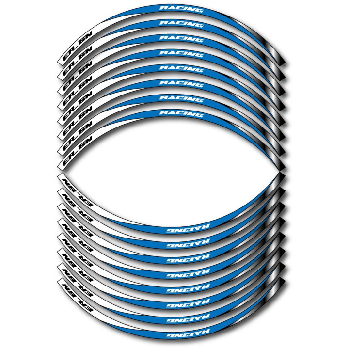 Kawasaki Er 6n Style 4 Wheel Stripes Stickers Decals - DecalsHouse