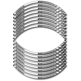 Kawasaki Versys Style 9 Wheel Stripes Stickers Decals - DecalsHouse