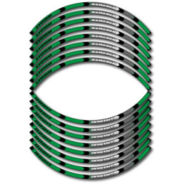 Kawasaki Z 1000 Style 8 Wheel Stripes Stickers Decals - DecalsHouse