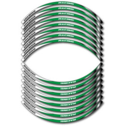 Kawasaki Zrx 1200 Style 12 Wheel Stripes Stickers Decals - DecalsHouse