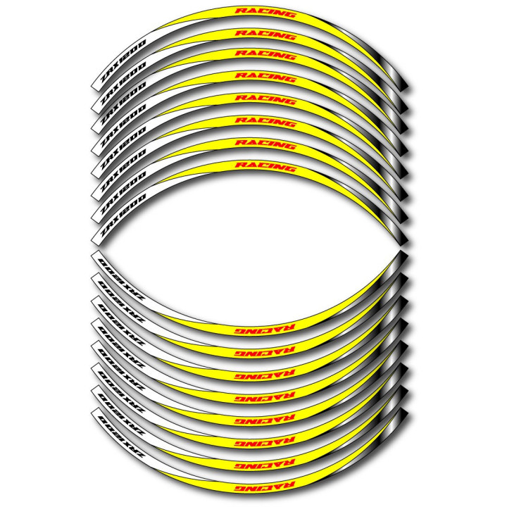 Kawasaki Zrx 1200 Style 13 Wheel Stripes Stickers Decals - DecalsHouse