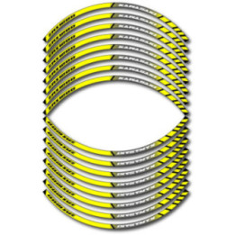 Kawasaki Zrx 1200 Style 3 Wheel Stripes Stickers Decals - DecalsHouse