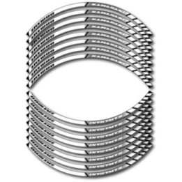 Kawasaki Zrx 1200 Style 5 Wheel Stripes Stickers Decals - DecalsHouse