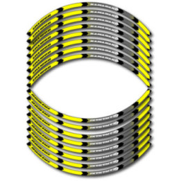 Kawasaki Zrx 1200 Style 8 Wheel Stripes Stickers Decals - DecalsHouse