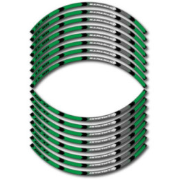 Kawasaki Zx 6r Style 7 Wheel Stripes Stickers Decals - DecalsHouse