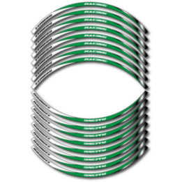 Kawasaki Zzr 1200 Style 12 Wheel Stripes Stickers Decals - DecalsHouse