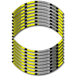 Kawasaki Zzr 1200 Style 3 Wheel Stripes Stickers Decals - DecalsHouse