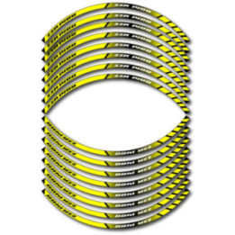 Kawasaki Zzr 1400 Style 3 Wheel Stripes Stickers Decals - DecalsHouse