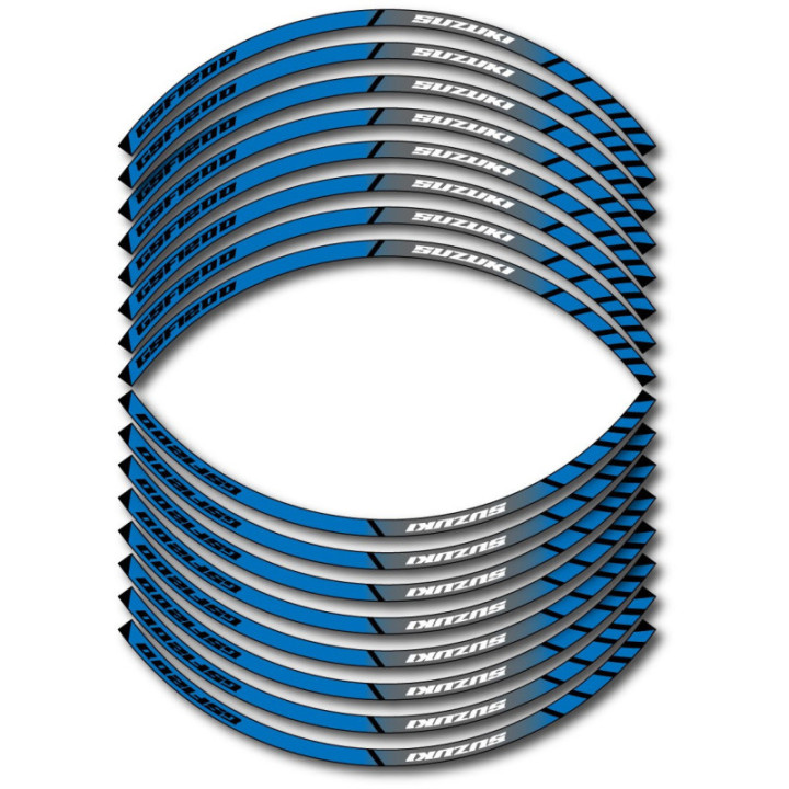 Suzuki Gsf 1200 Style 14 Wheel Stripes Stickers Decals - DecalsHouse