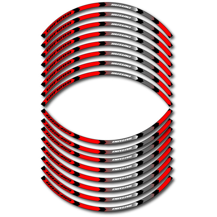 Suzuki Gsf 1200 Style 6 Wheel Stripes Stickers Decals - DecalsHouse