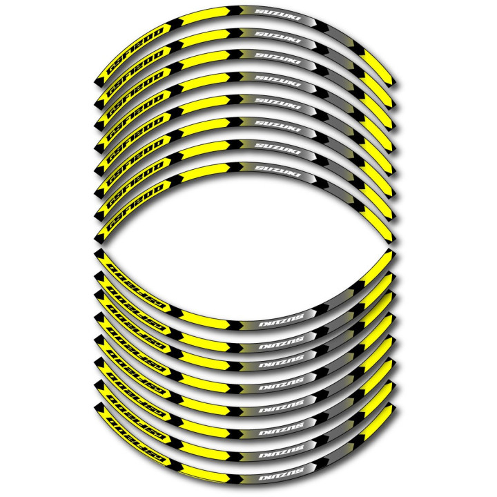 Suzuki Gsf 1200 Style 7 Wheel Stripes Stickers Decals - DecalsHouse