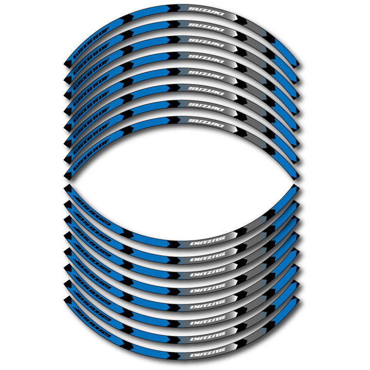 Suzuki Gsx650 F Wheel Stripes Stickers Decals - DecalsHouse