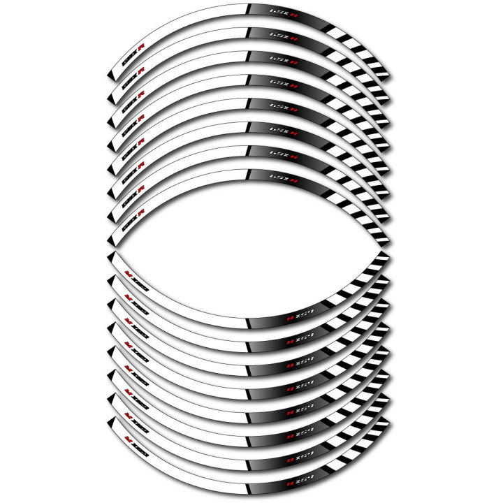 Suzuki Gsxr Wheel Stripes Stickers Decals - DecalsHouse