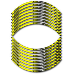 Suzuki Sv 650 Style 4 Wheel Stripes Stickers Decals - DecalsHouse