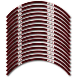 Triump Street Triple R Style 2 Wheel Stripes Stickers Decals - DecalsHouse