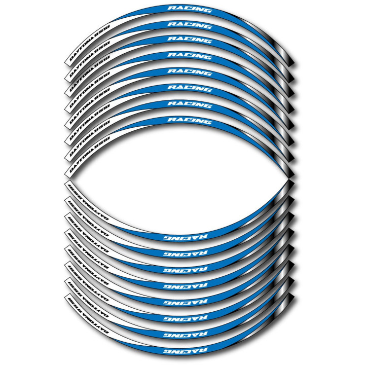 Triumph Daytona 955i Style 12 Wheel Stripes Stickers Decals - DecalsHouse