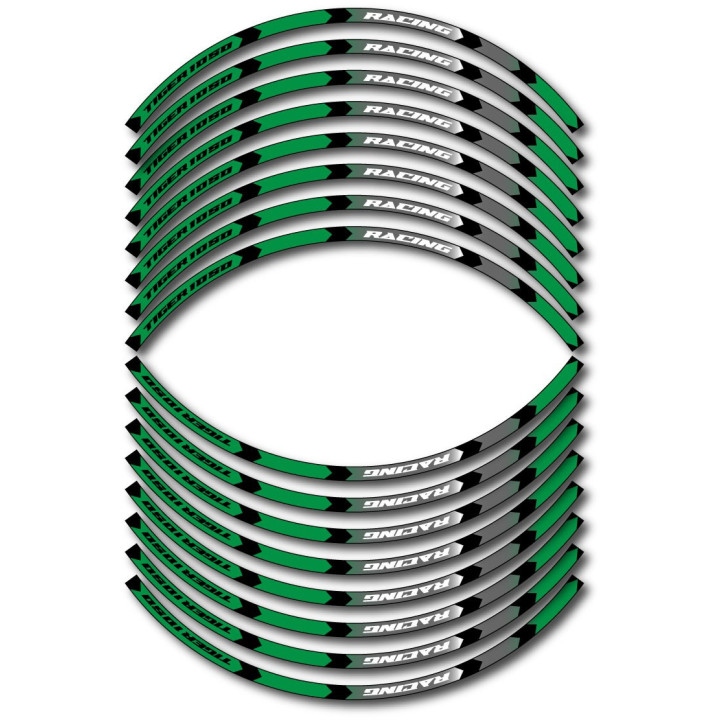 Triumph Tiger 1050 Style 10 Wheel Stripes Stickers Decals - DecalsHouse