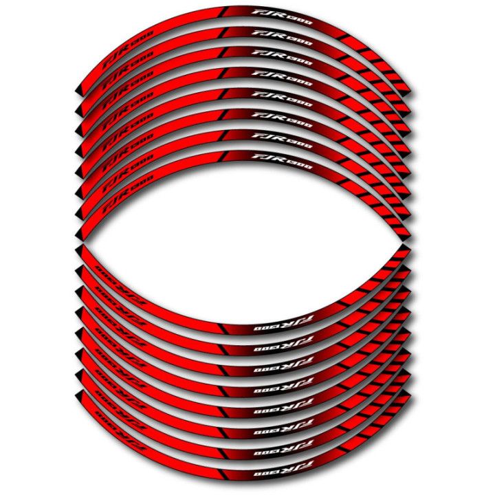 Yamaha Fjr 1300 Wheel Stripes Stickers Decals - DecalsHouse