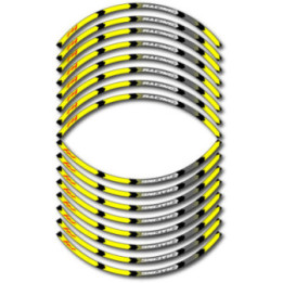 Yamaha Fz1 Fazer Style 12 Wheel Stripes Stickers Decals - DecalsHouse