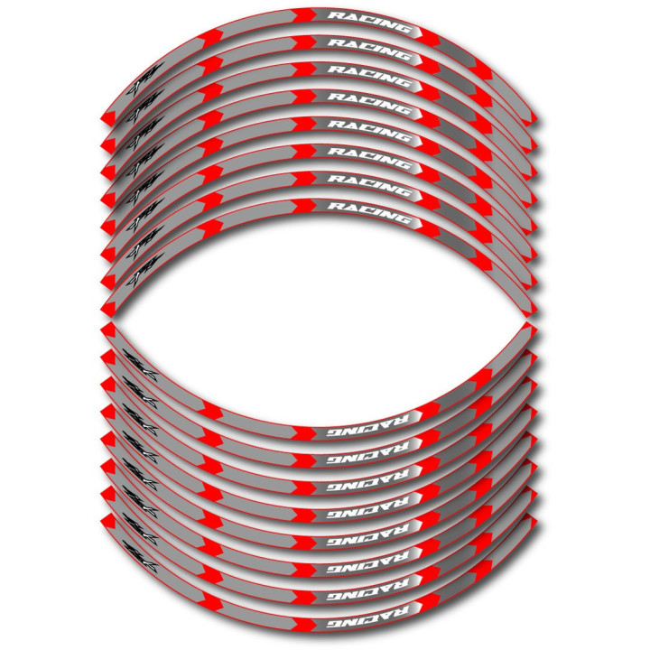 Yamaha Fzs 1000 Fazer Style 6 Wheel Stripes Stickers Decals - DecalsHouse