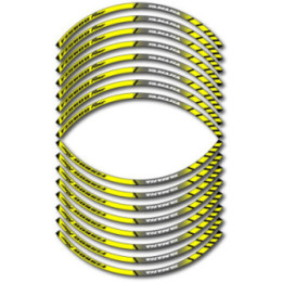 Yamaha Fzs 600 Fazer Style 3 Wheel Stripes Stickers Decals - DecalsHouse