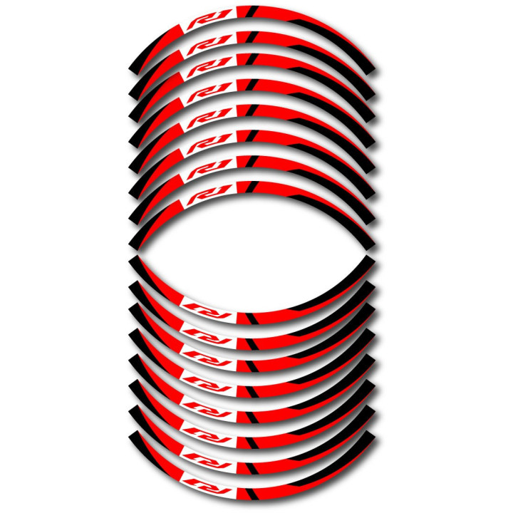 Yamaha R1 Wheel Stripes Stickers Decals - DecalsHouse