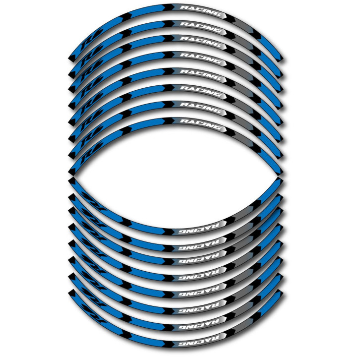 Yamaha R6 Style 14 Wheel Stripes Stickers Decals - DecalsHouse