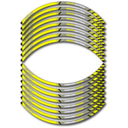 Yamaha R6 Style 17 Wheel Stripes Stickers Decals - DecalsHouse