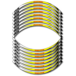 Yamaha R6 Style 3 Wheel Stripes Stickers Decals - DecalsHouse