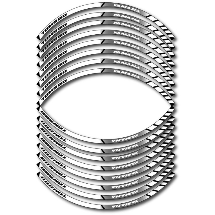 Yamaha Tdm 900 Wheel Stripes Stickers Decals - DecalsHouse