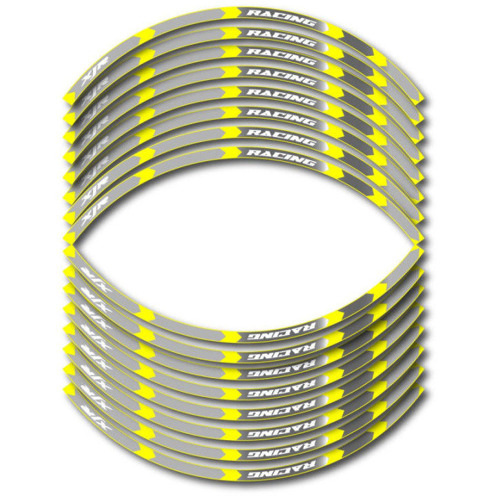 Yamaha Xjr 1300 Style 5 Wheel Stripes Stickers Decals - DecalsHouse