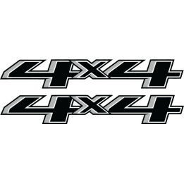 2x 4x4 4wd Style 4 Stickers Decals - DecalsHouse