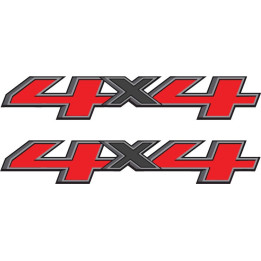 2x 4x4 Stickers Decals - DecalsHouse