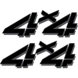 2x 4x4 Style 36 Stickers Decals - DecalsHouse