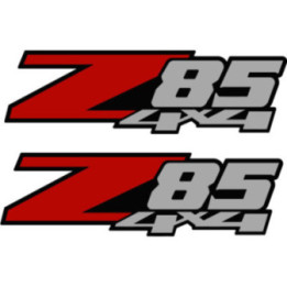 2x Chevy Z85 4x4 4wd Stickers Decals - DecalsHouse