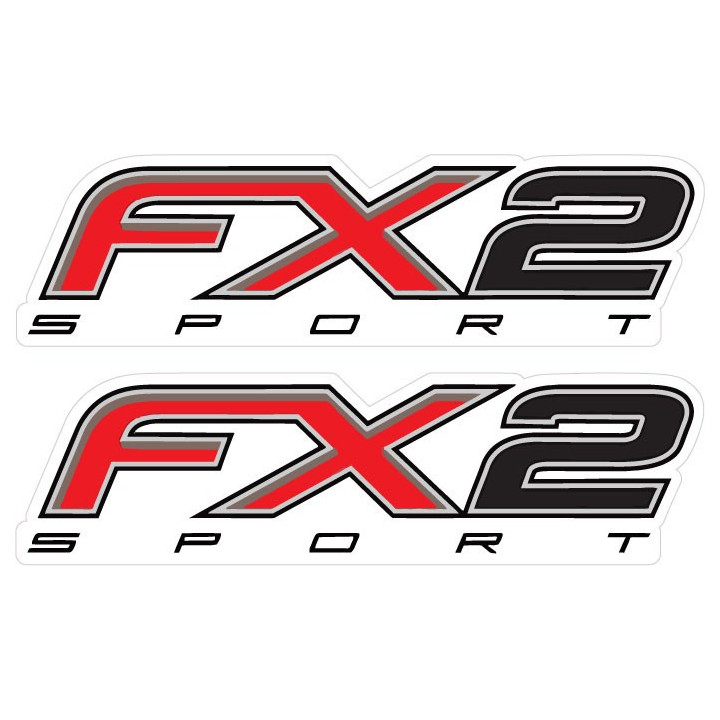 2x Fx2 Sport Stickers Decals - DecalsHouse