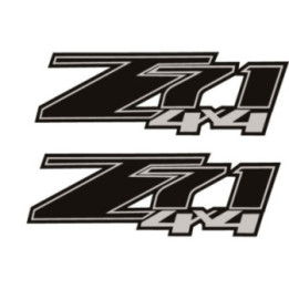 2x Z71 4x4 Style 3 Stickers Decals - DecalsHouse