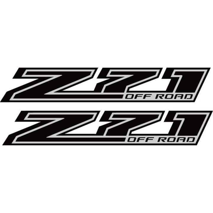 2x Z71 Offroad Stickers Decals - DecalsHouse