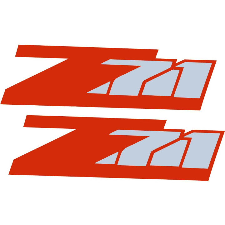 2x Z71 Style 2 Stickers Decals - DecalsHouse