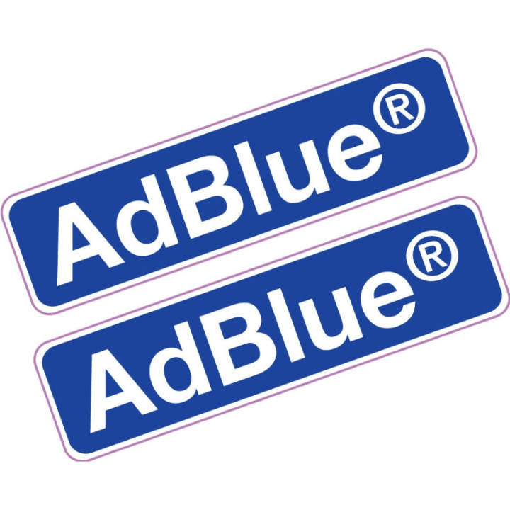 2x Adblue Diesel Stickers Decals - DecalsHouse