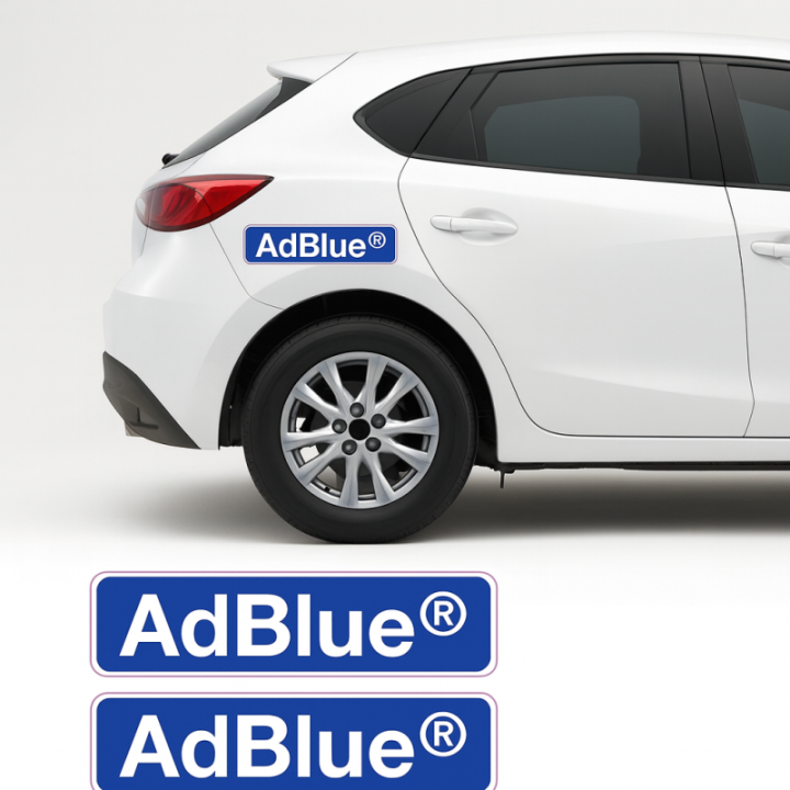 2x Adblue Diesel Stickers Decals - DecalsHouse