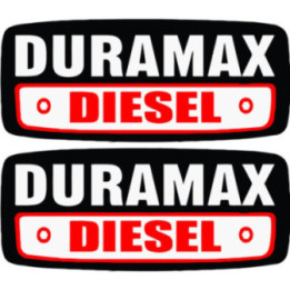 2x Diesel Duramax Stickers Decals - DecalsHouse