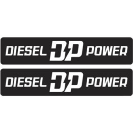 2x Diesel Power Stickers Decals - DecalsHouse